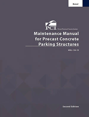 MNL136 Maintenance for Precast Concrete Parking Structures