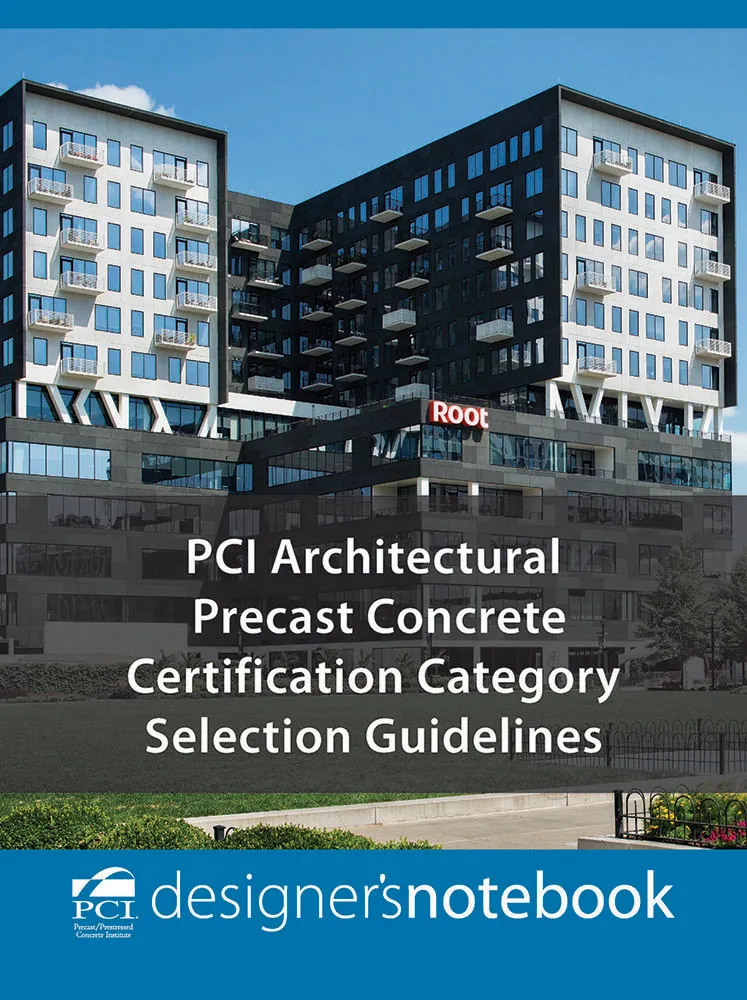 DN-36 Designer's Notebooks: PCI Arch Precast Concrete Cert