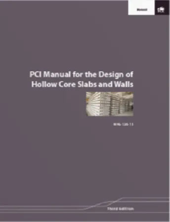 MNL126  Manual for the Design of Hollow-Core Slabs