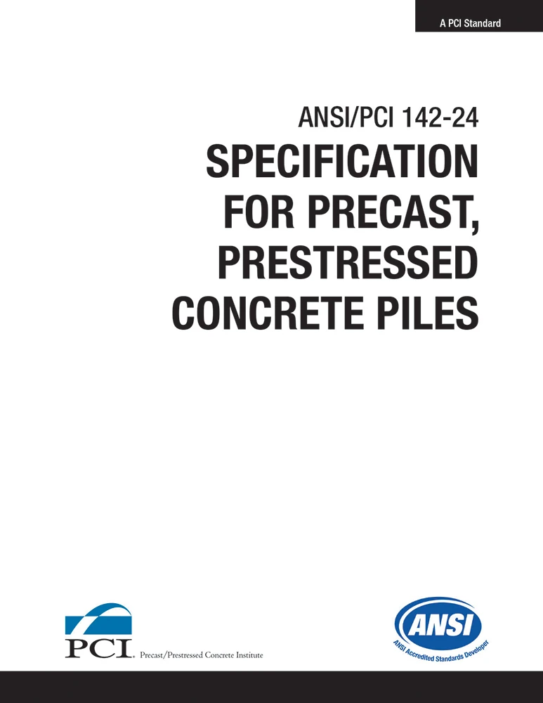 Specification for Precast, Prestressed Concrete Piles